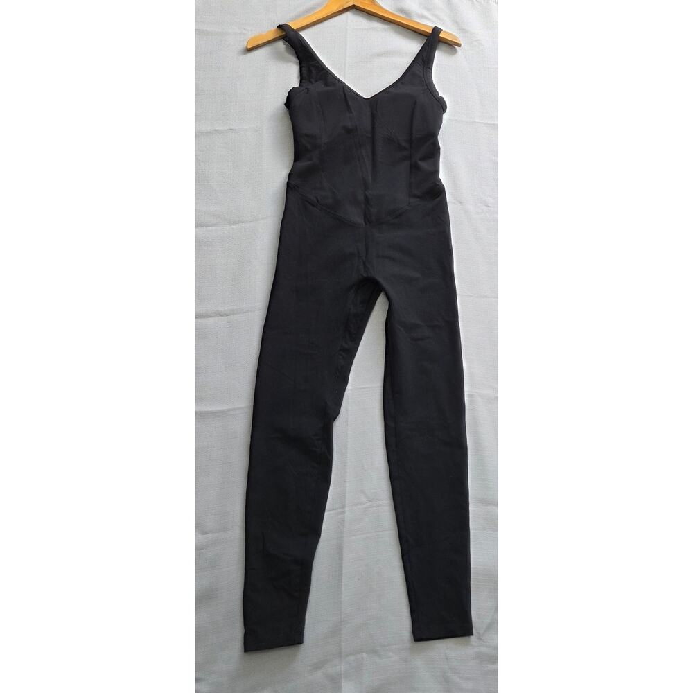 Patty Brand Woman's Black Bodysuit / Jumpsuit Size Small